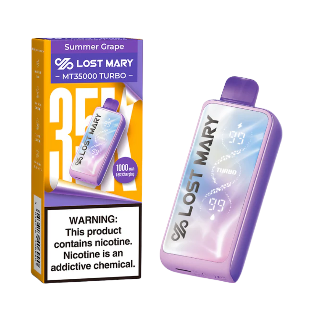LOST MARY MT35K TURBO 35000 PUFFS DISPOSABLE VAPE (PACK OF 5)