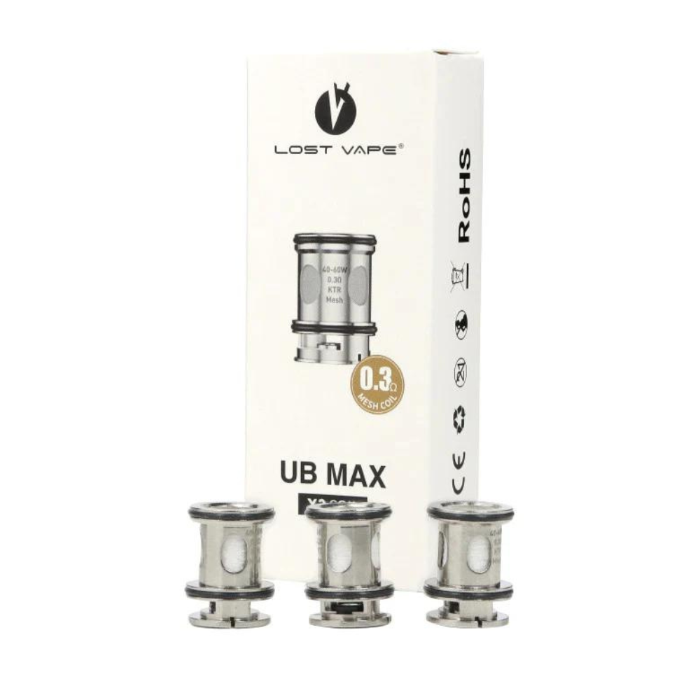 LOST VAPE UB MAX X3 COIL - PACK OF 3