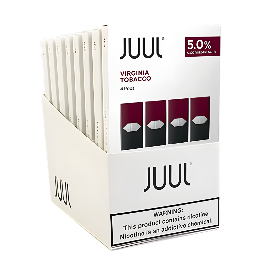 JUUL 5% PODS – VIRGINIA TOBACCO (PACK OF 8)