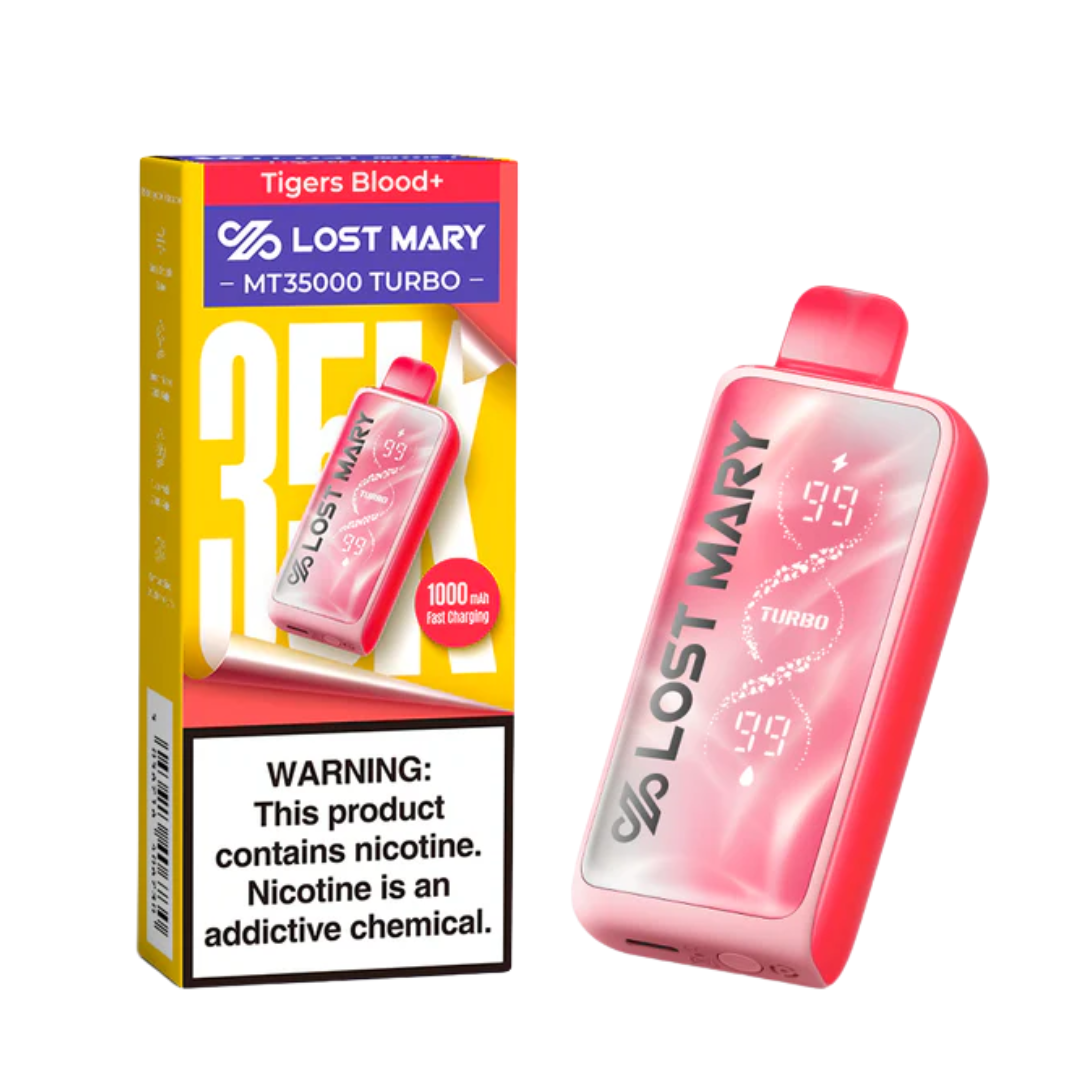 LOST MARY MT35K TURBO 35000 PUFFS DISPOSABLE VAPE (PACK OF 5)