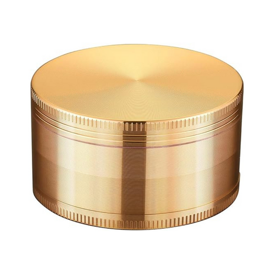 ALUMINIUM METAL 2.5 INCHES GRINDER - PACK OF 6 | ASSORTED COLORS (G35)