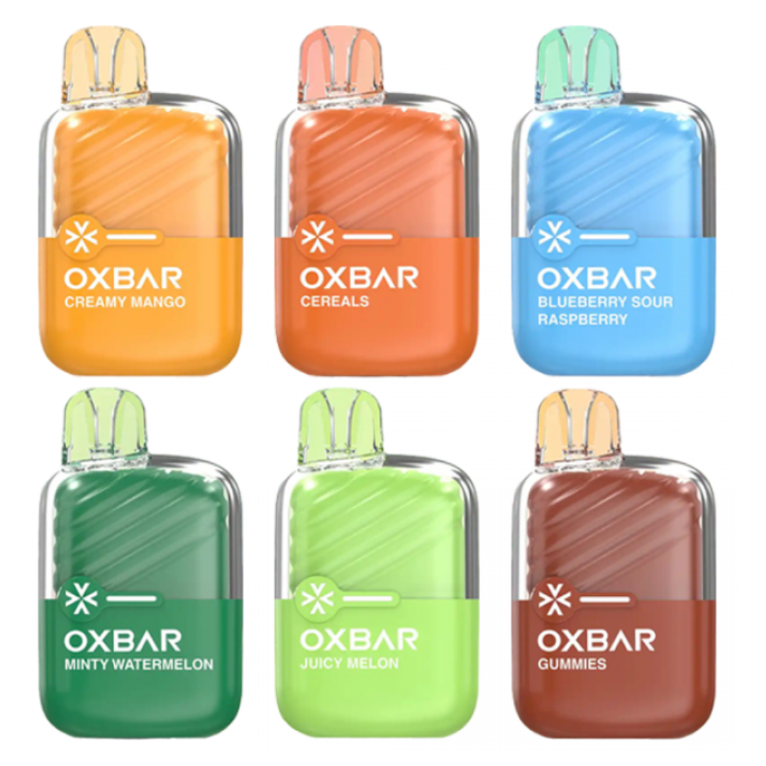 OXBAR MINI DISPOSABLE VAPE 2200 PUFFS - PACK OF 10