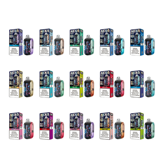 NEXA ULTRA 50000 PUFFS DISPOSABLE - DISPLAY OF 5