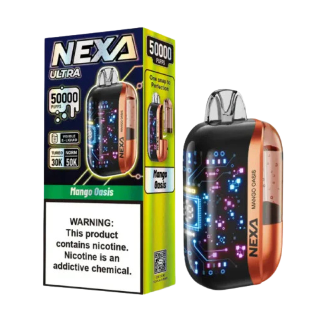 NEXA ULTRA 50000 PUFFS DISPOSABLE - DISPLAY OF 5