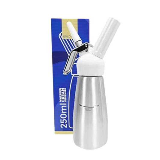 WHIPPED CREAM 250ML DISPENSER (ASSORTED COLORS)